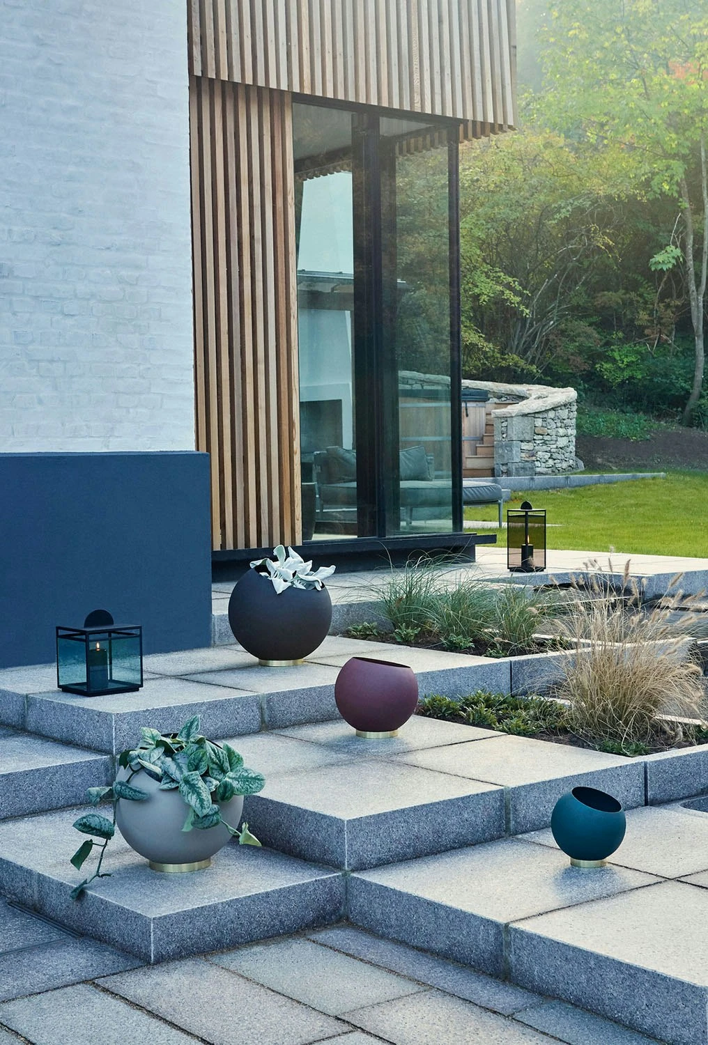 AYTM Globe Blumentopf Ø30 Cm, Schwarz – Bild 5