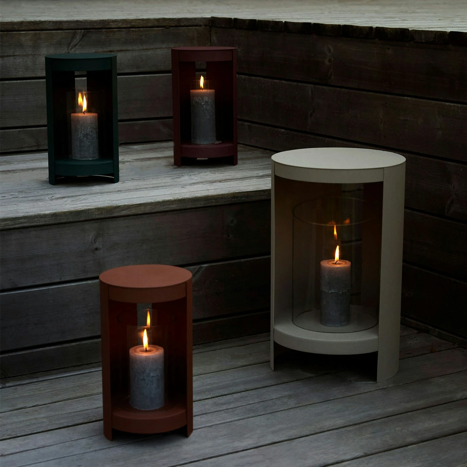 AYTM Ora Laterne Ø15.5xH28.2 Cm, Ginger Bread – Bild 2