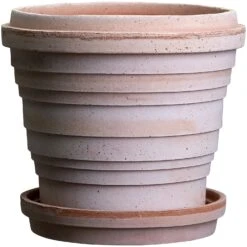 Bergs Potter Planet Topf Mit Unterteller Rosa Ø25 Cm