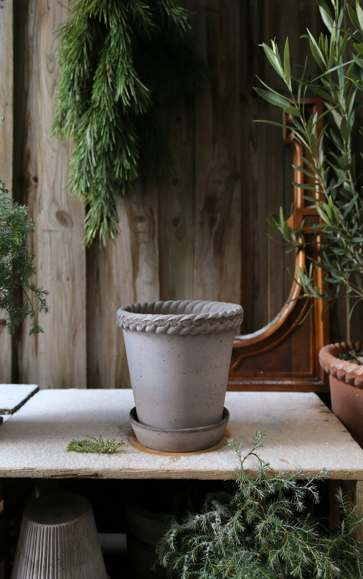 Bergs Potter Emilia Topf Grau, 18 Cm – Bild 2