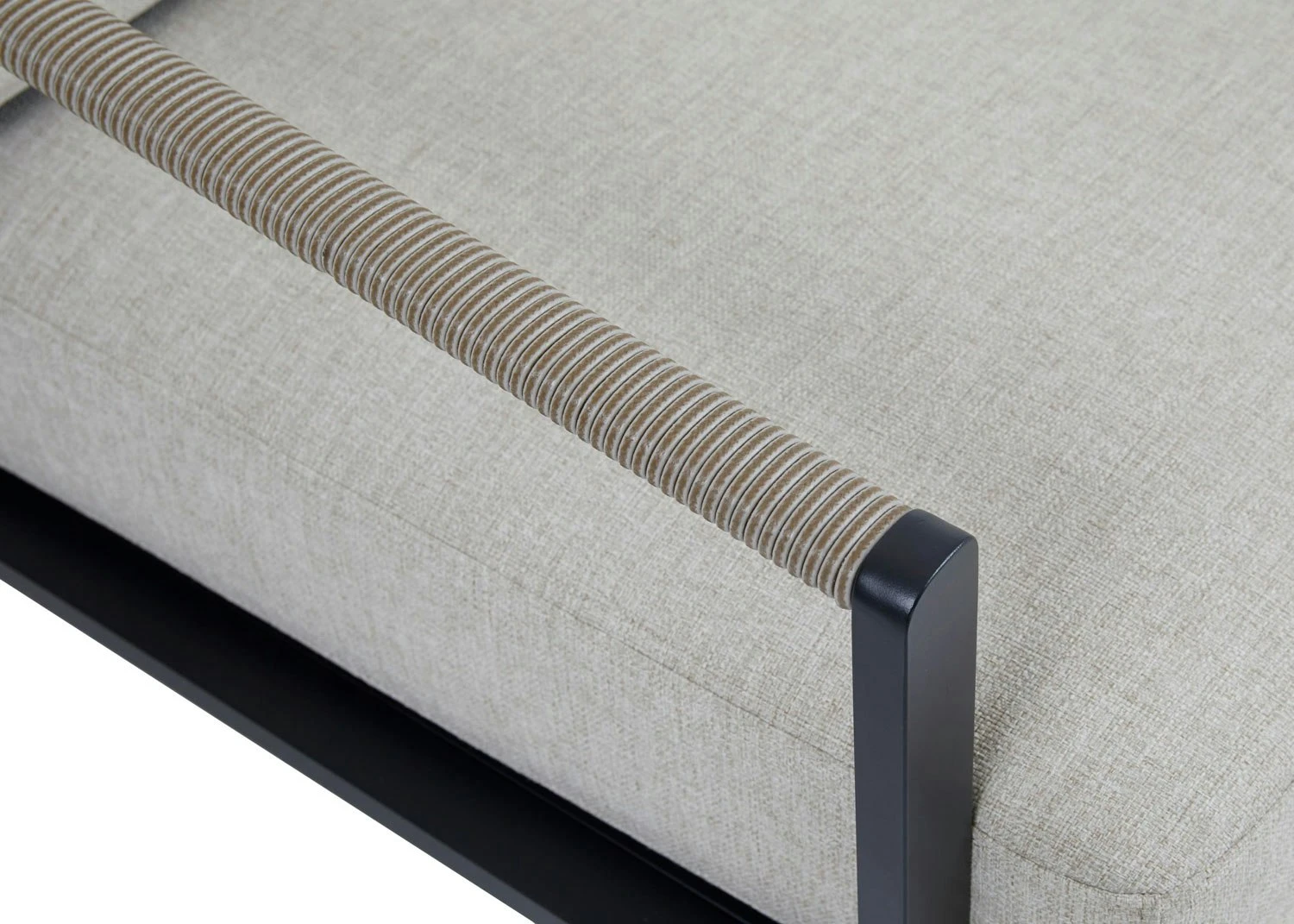 Brafab Lyra Lounge-Set 4,5 Sitzplätze, Schwarz/Sand – Bild 2