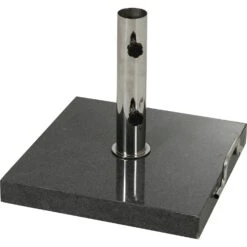 Brafab Mito Sonnenschirm-Ständer 40Kg, Dunkler Granit