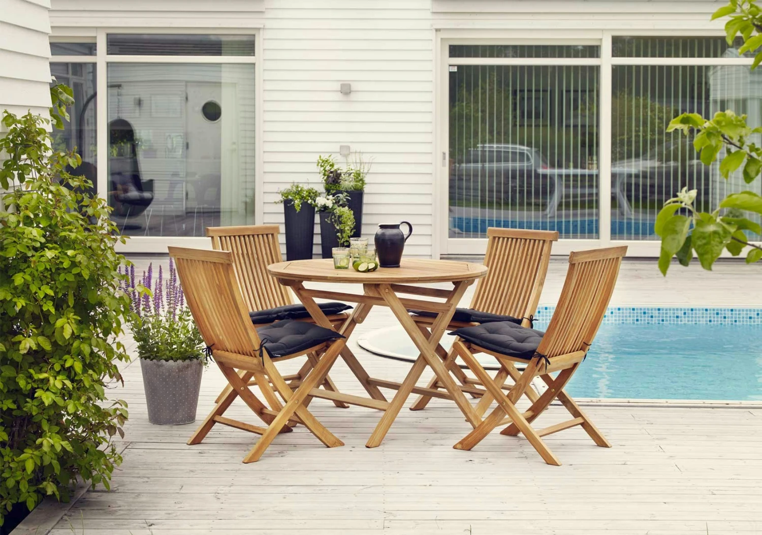 Brafab Turin Dining Set, Teak – Bild 4