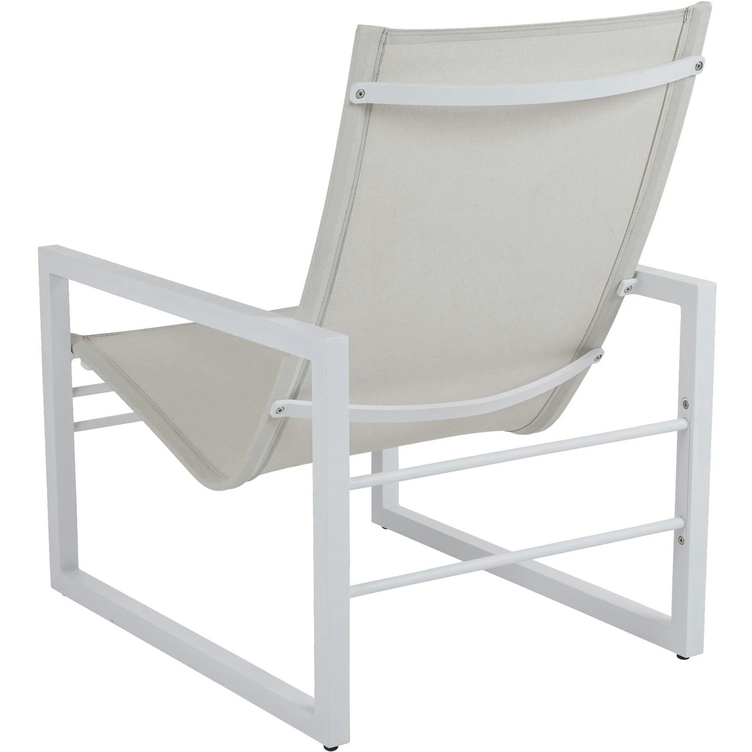 Brafab Vevi Sessel Aluminium , Weiß – Bild 2