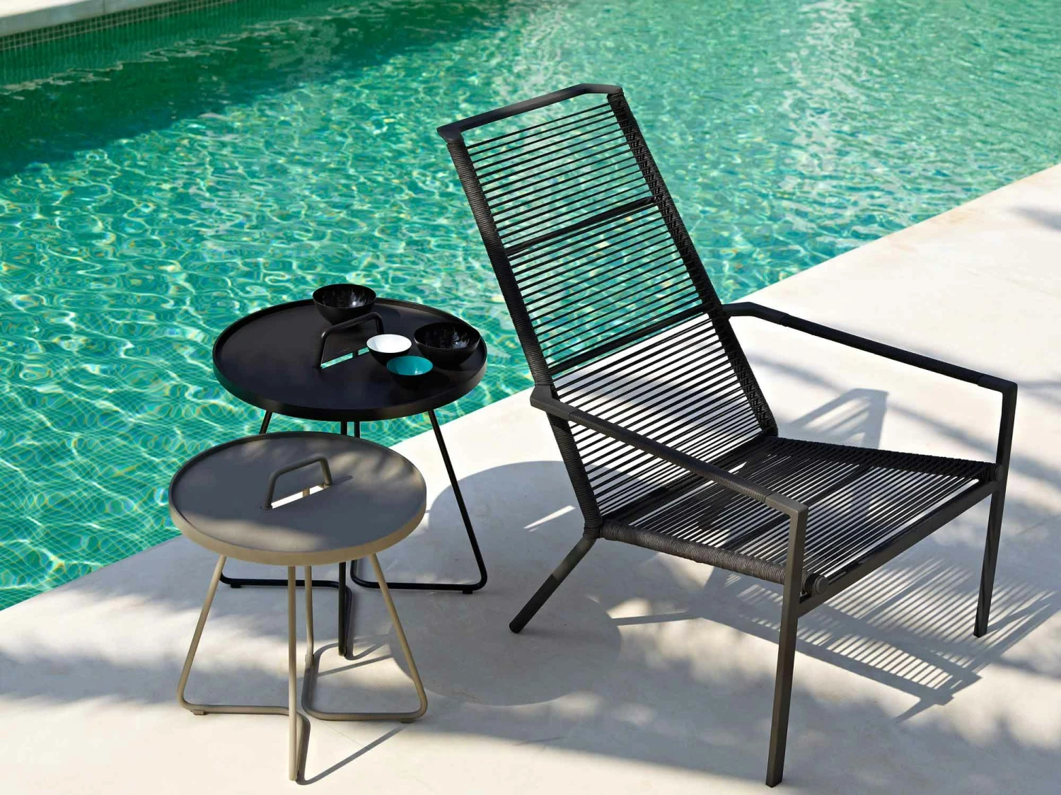 On The Move Side Table Small, Aqua – Bild 6