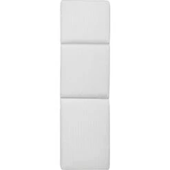 Narrow Stripe Sonnenbankkissen 50x186 Cm, Weiß