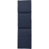 Plain Sonnenbankkissen 50x186 Cm, Marineblau
