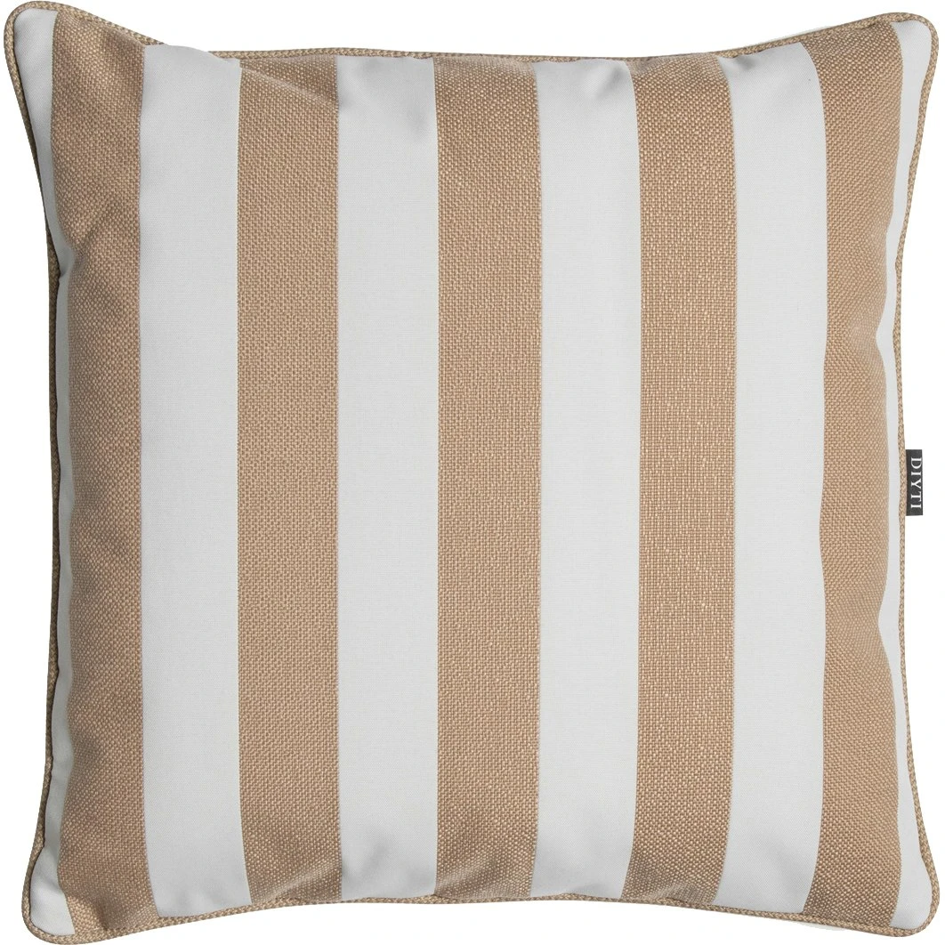 Wide Stripe Kissen 45x45 Cm, Beige