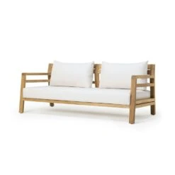 Costes Sofa 3-Sitzer, Teak