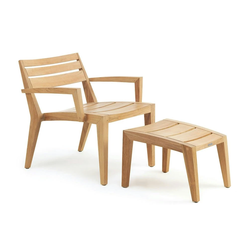 Ribot Fußstütze Teakholz – Bild 3