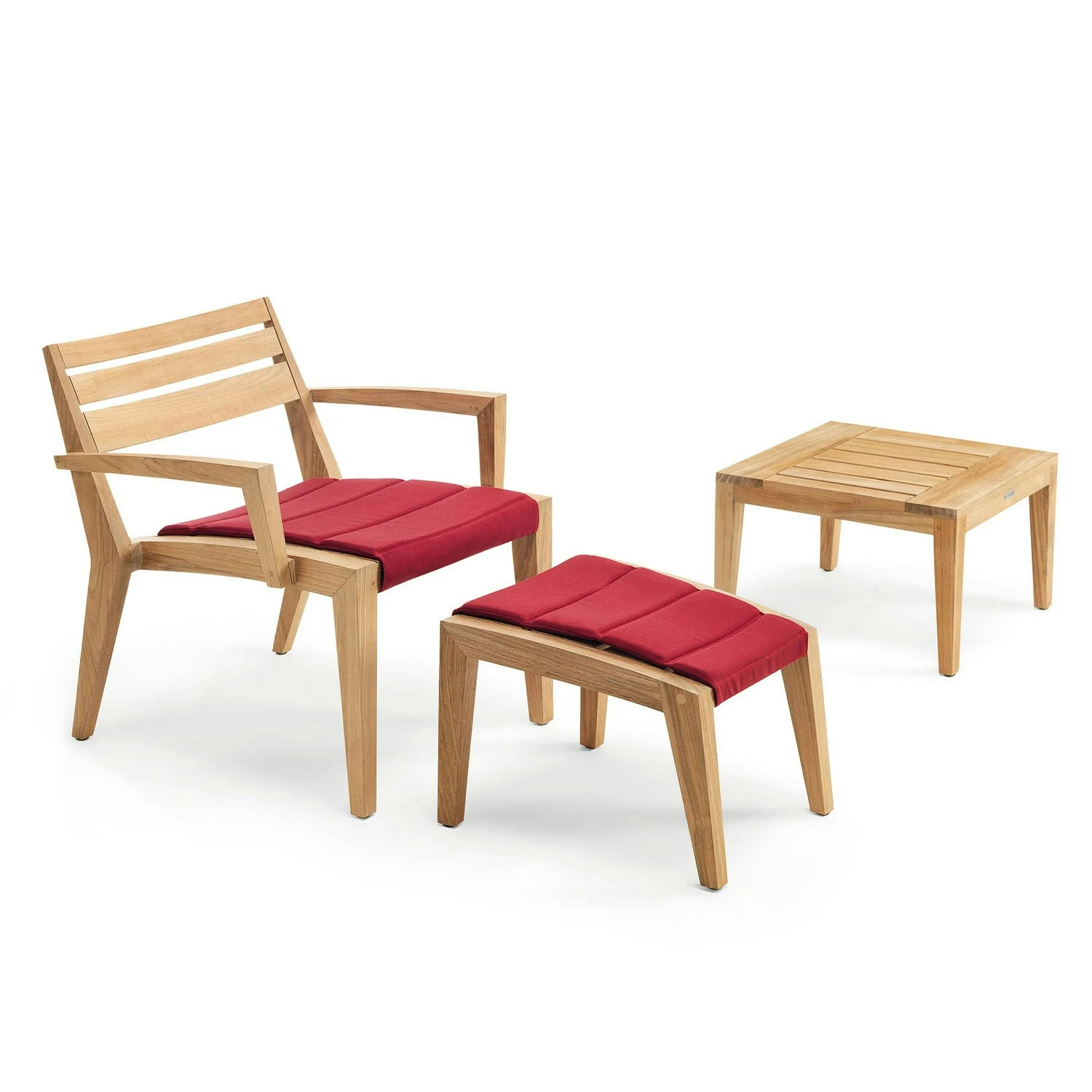 Ribot Kaffeetisch 50x50 Cm Teakholz – Bild 2