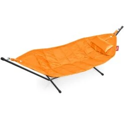 Fatboy Headdemock Hammock + Pillow, Orange Bitters/Black