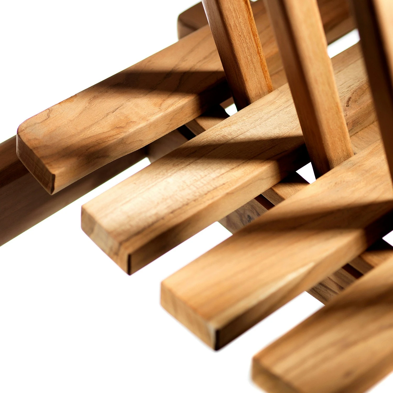 M6 Sammen Lounge Stuhl Im Freien Nutzbar, Teakholz – Bild 6