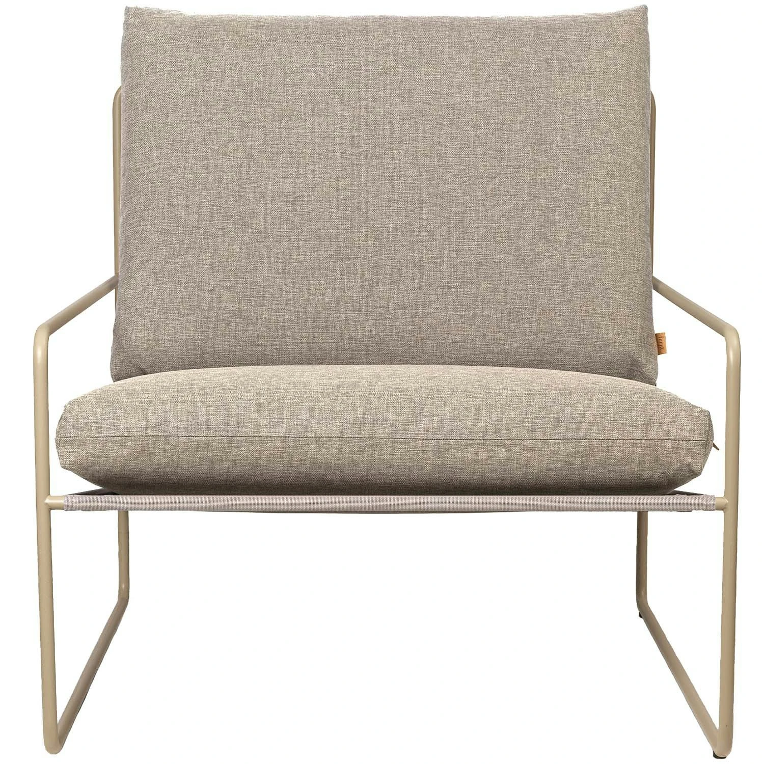Ferm LIVING Desert Dolce Sessel Cashmere/Dark Sand