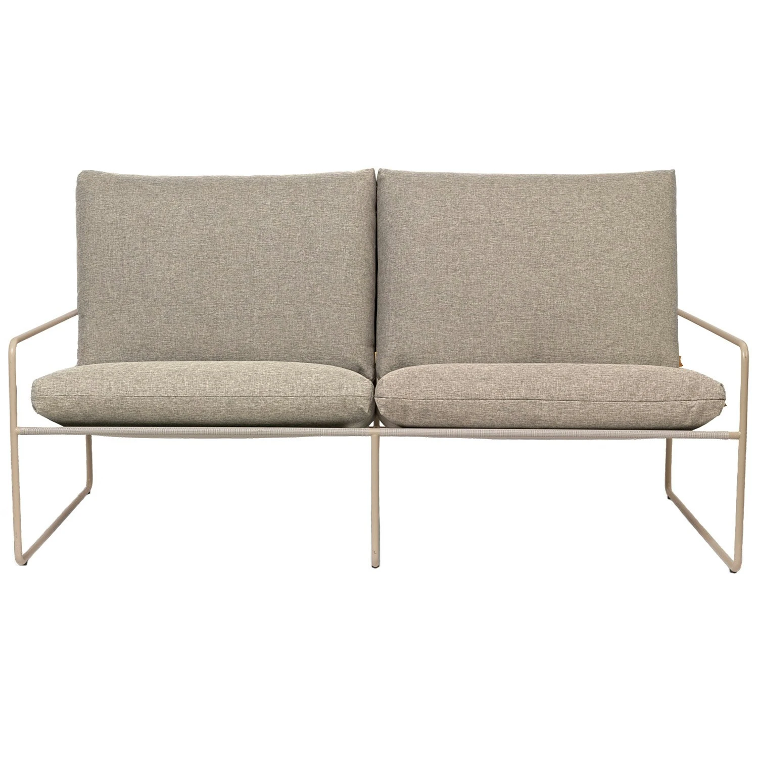 Ferm LIVING Desert Dolce Sofa Cashmere/Dark Sand, 2-Sitzer