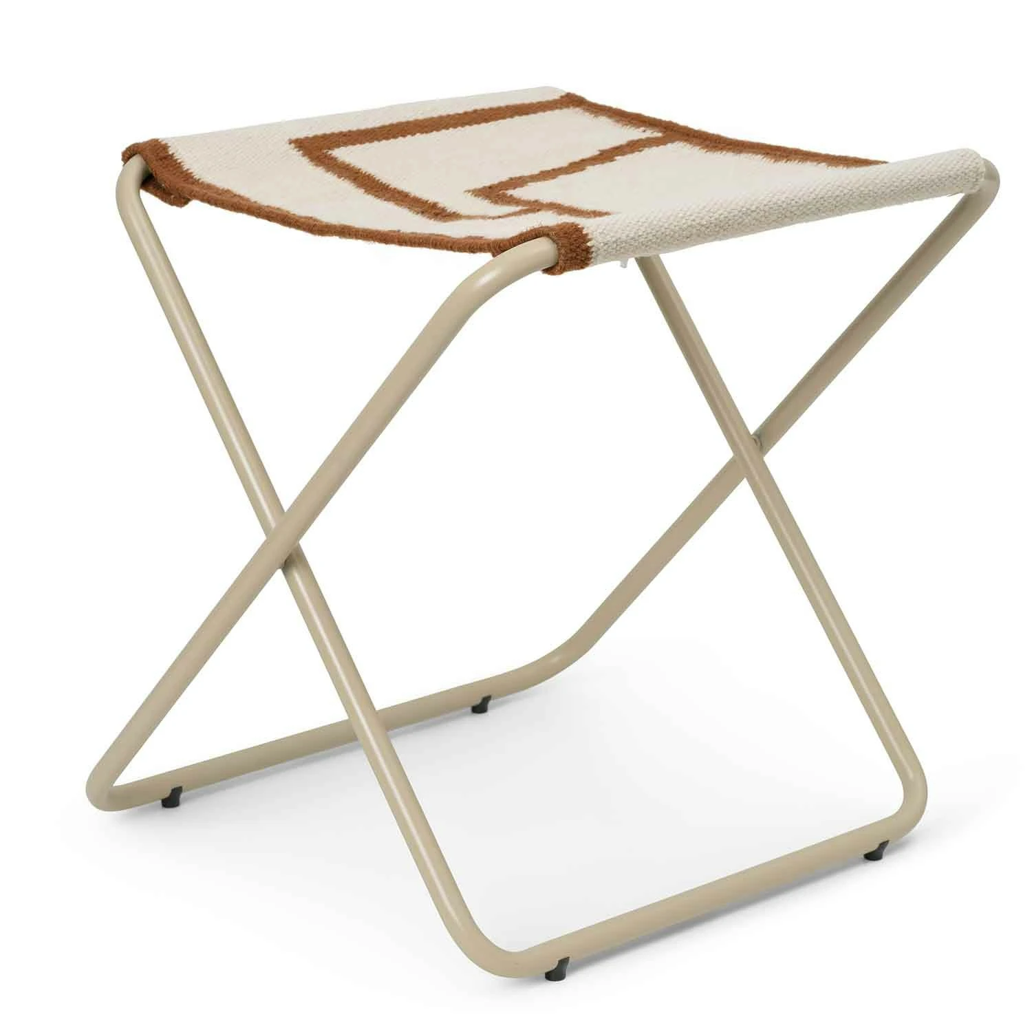 Ferm LIVING Desert Hocker, Kaschmir/shape