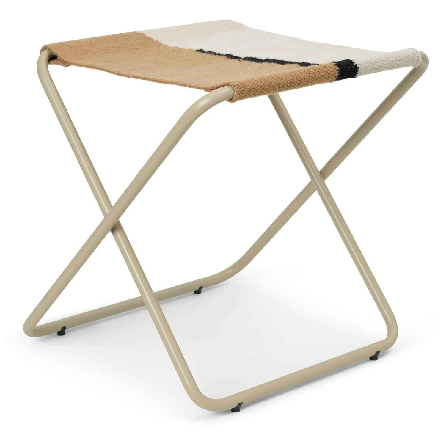 Ferm LIVING Desert Hocker, Kaschmirfarben/Erde