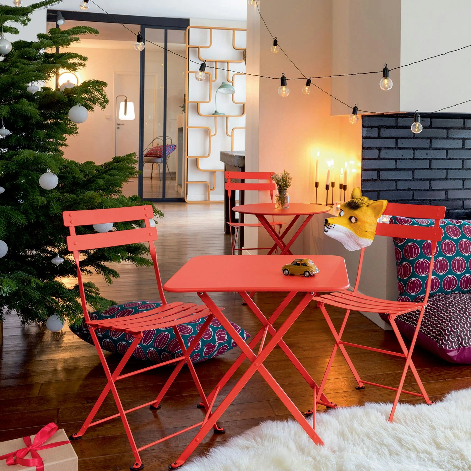 Bistro Stuhl, Metall/ Honey – Bild 2