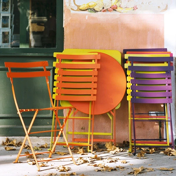 Bistro Metal Chair, Honey Matte – Bild 4