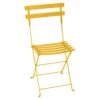Bistro Metal Chair, Honey Matte