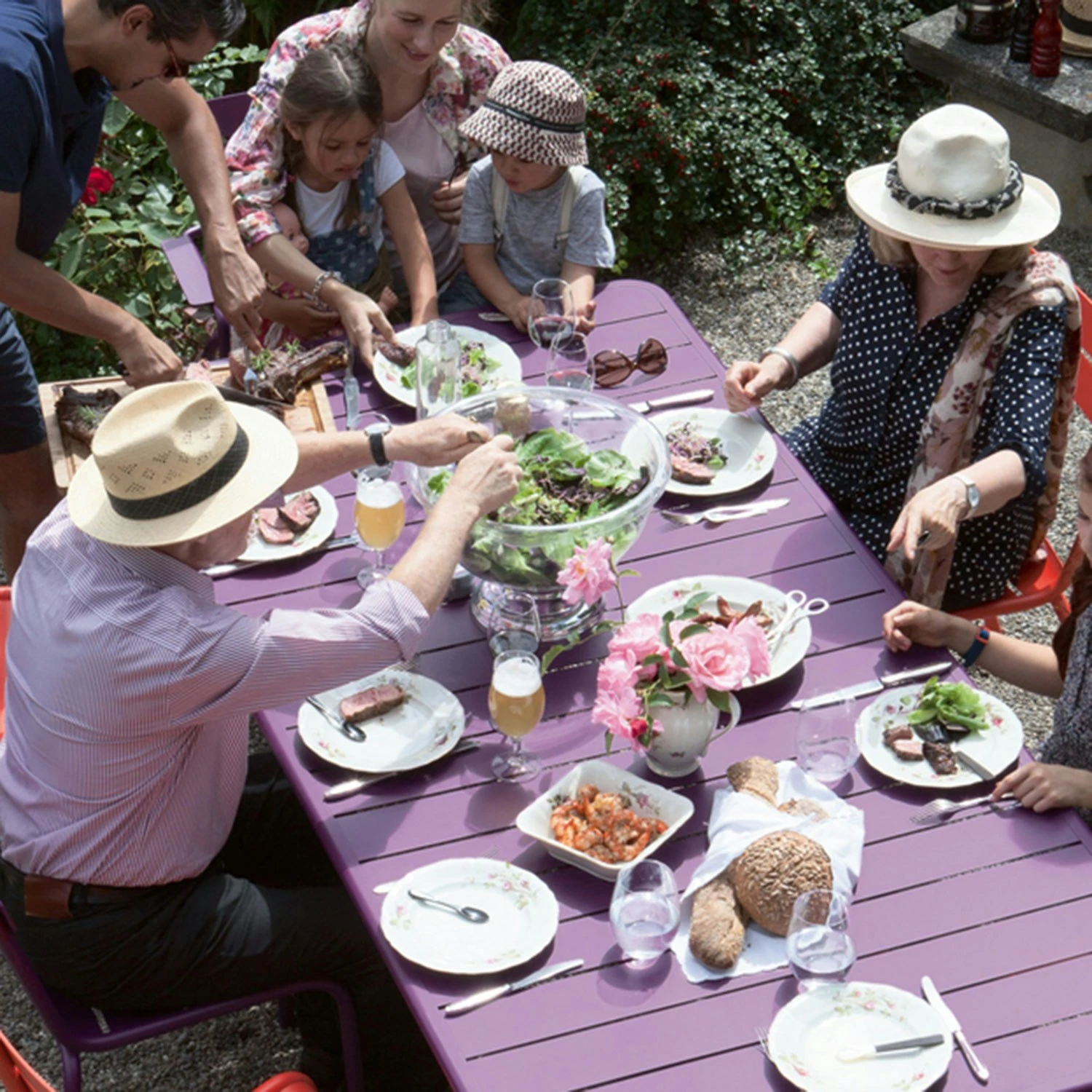 Luxembourg Tisch, 207x100 Cm/ Cotton White – Bild 3