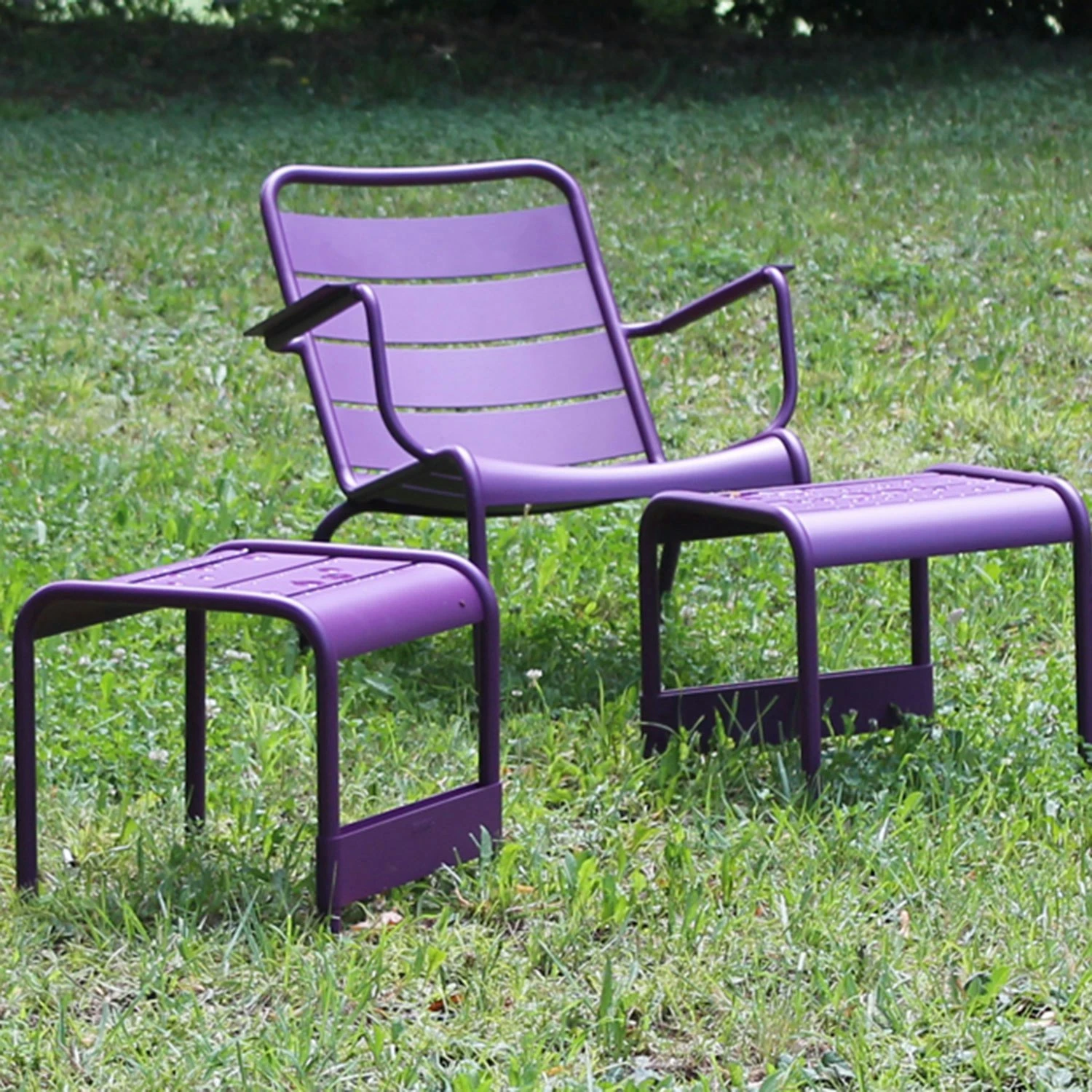 Luxembourg Fußhocker, Cedar Green – Bild 3