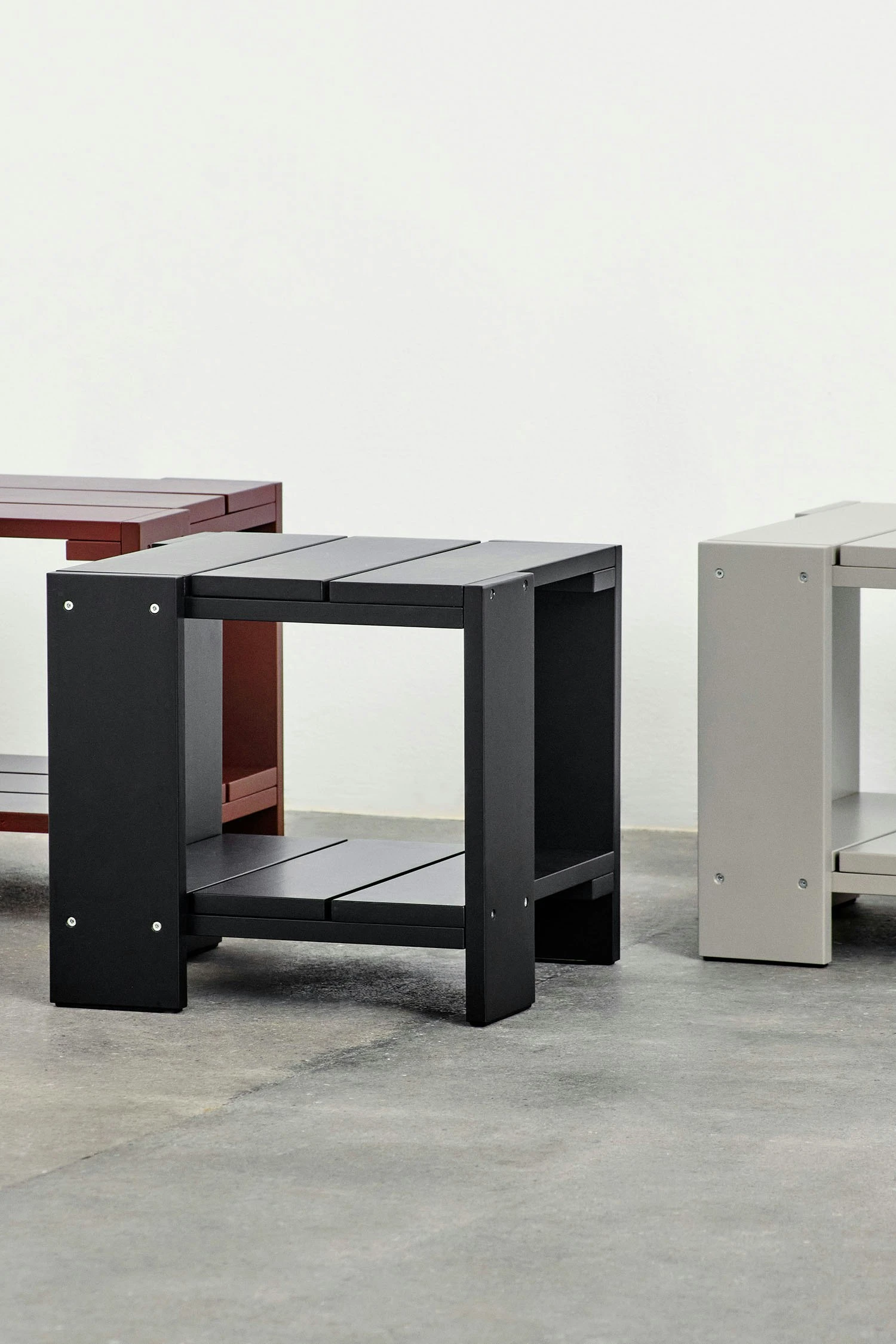 Hay Crate Beistelltisch, Schwarz – Bild 5