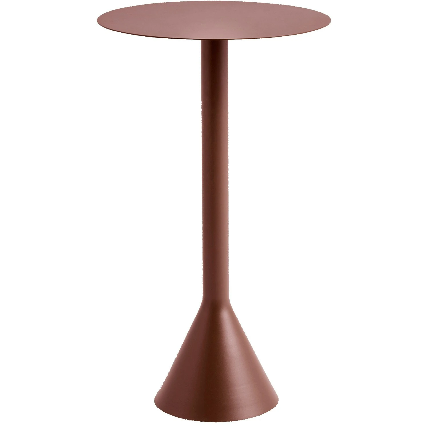 Hay Palissade Cone Tisch Ø60 Cm, Iron Red