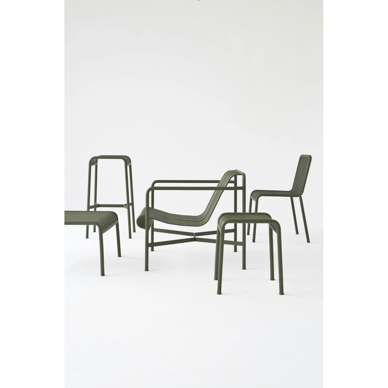 Hay Palissade Hocker, Olive – Bild 5