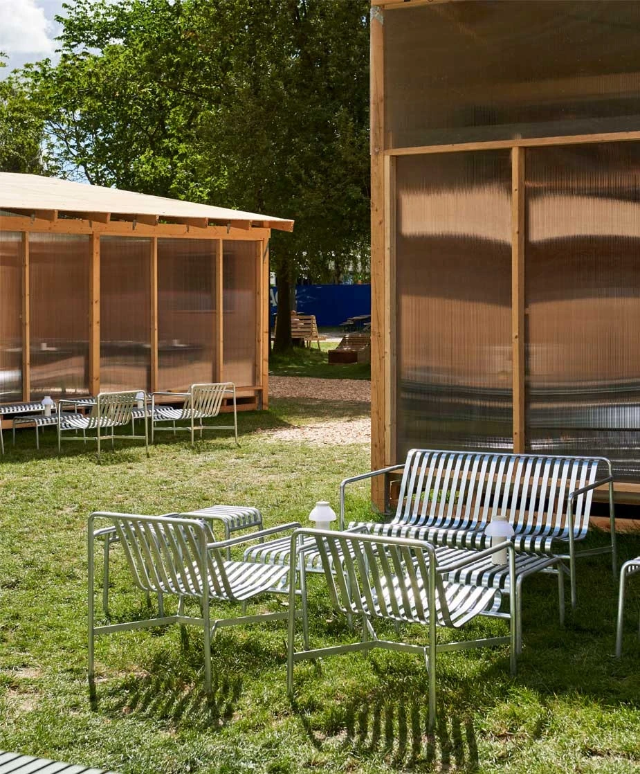 Hay Palissade Loungesessel Kurz, Feuerverzinkt – Bild 5