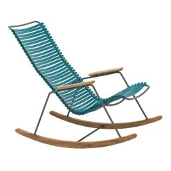 Click Rocking Chair, Petrol/Grey
