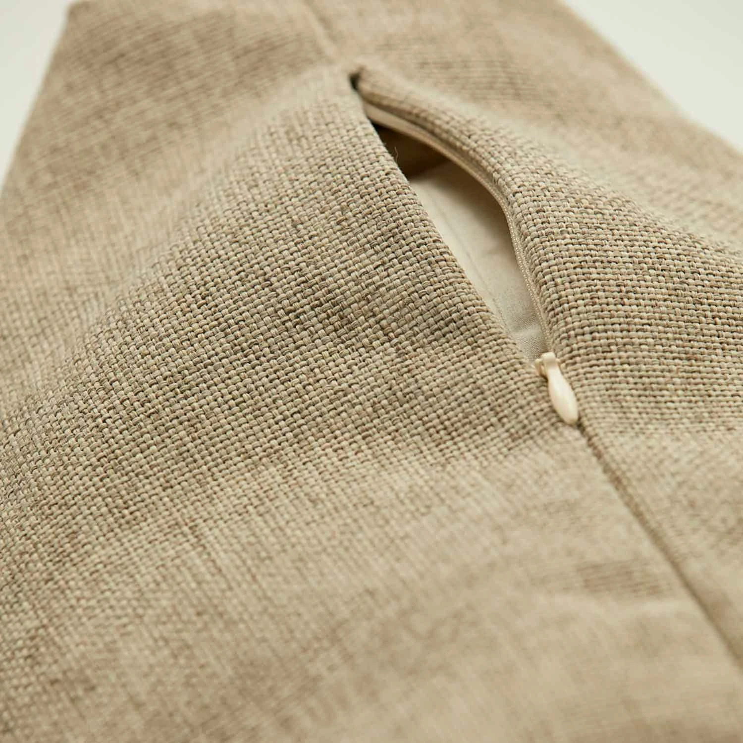 House Doctor Fine Kissen Sand, 55x68 Cm – Bild 2