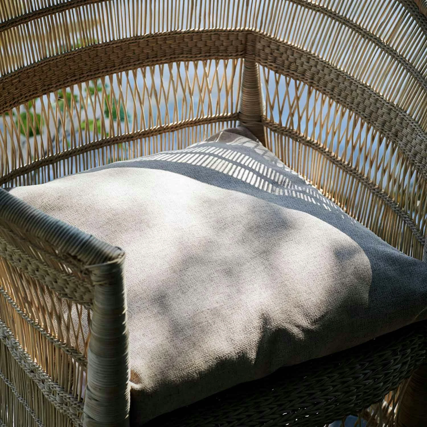 House Doctor Fine Kissen Sand, 45x45 Cm – Bild 3