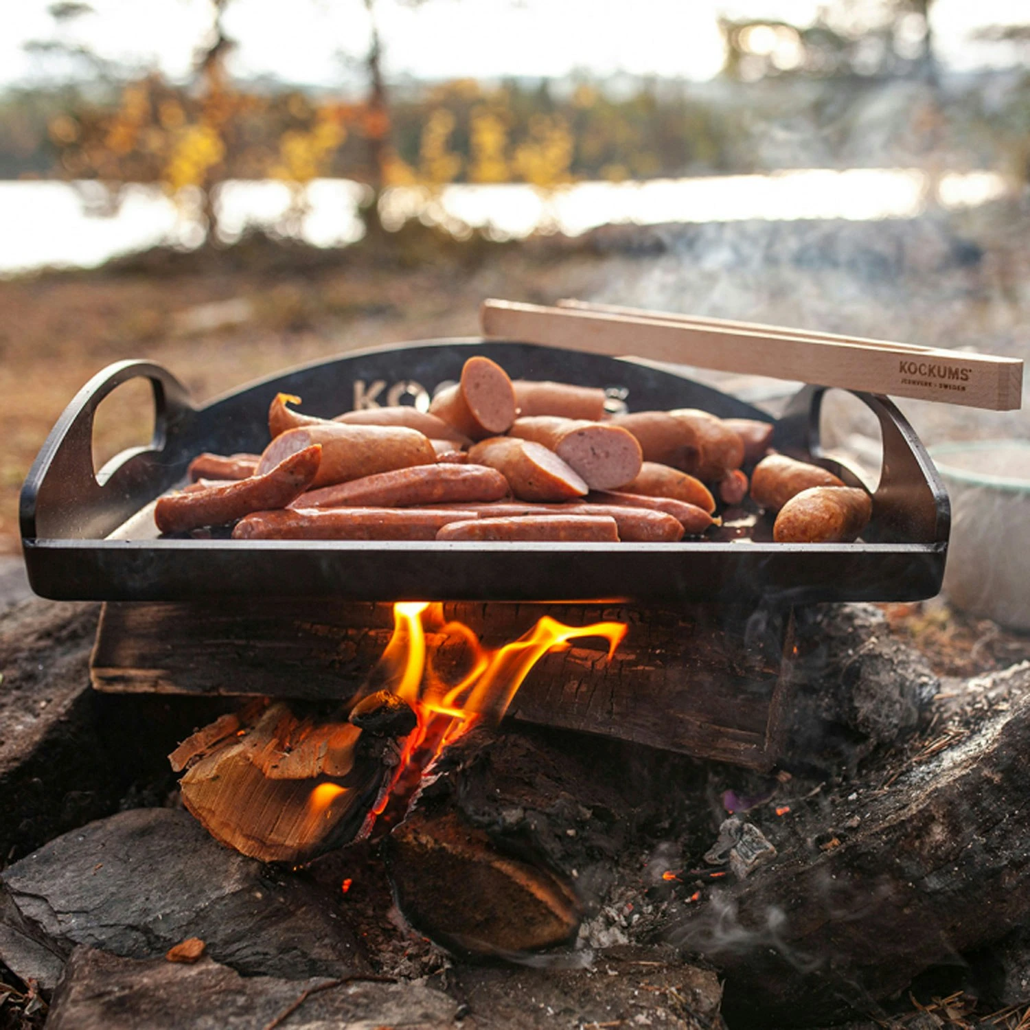 Kockums Jernverk Grill Karbonstahl, 35x35 Cm – Bild 4