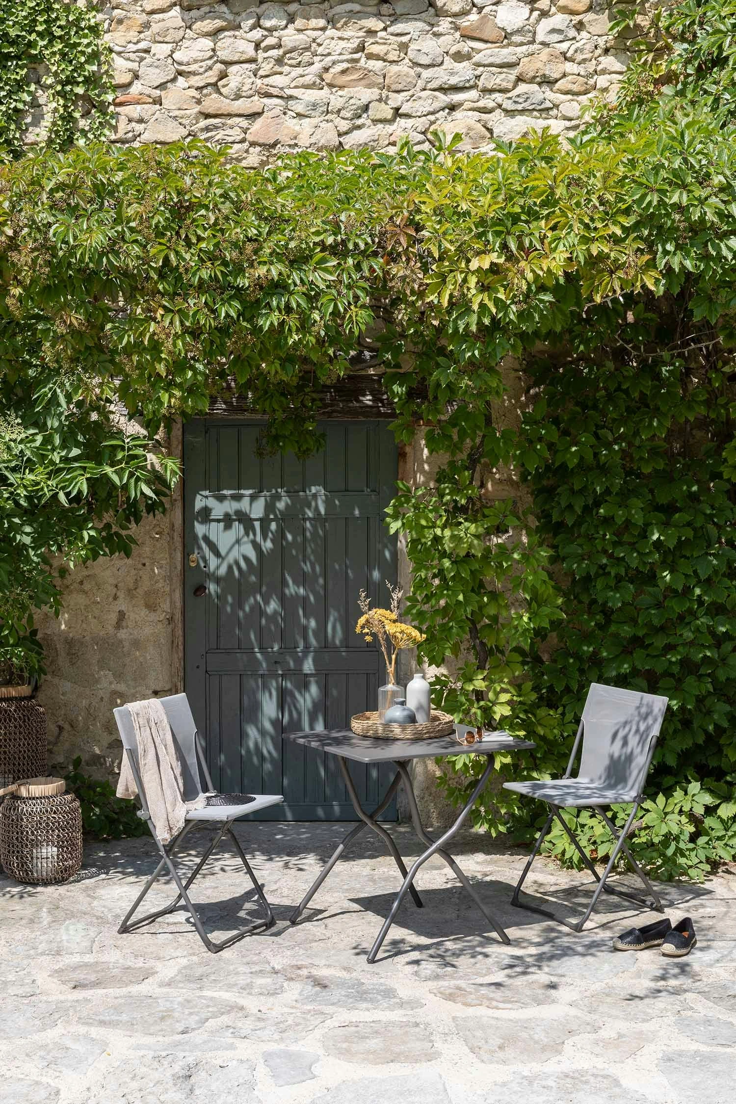 Lafuma Balcony II Colorblock Tisch 64x70 Cm, Titan – Bild 4