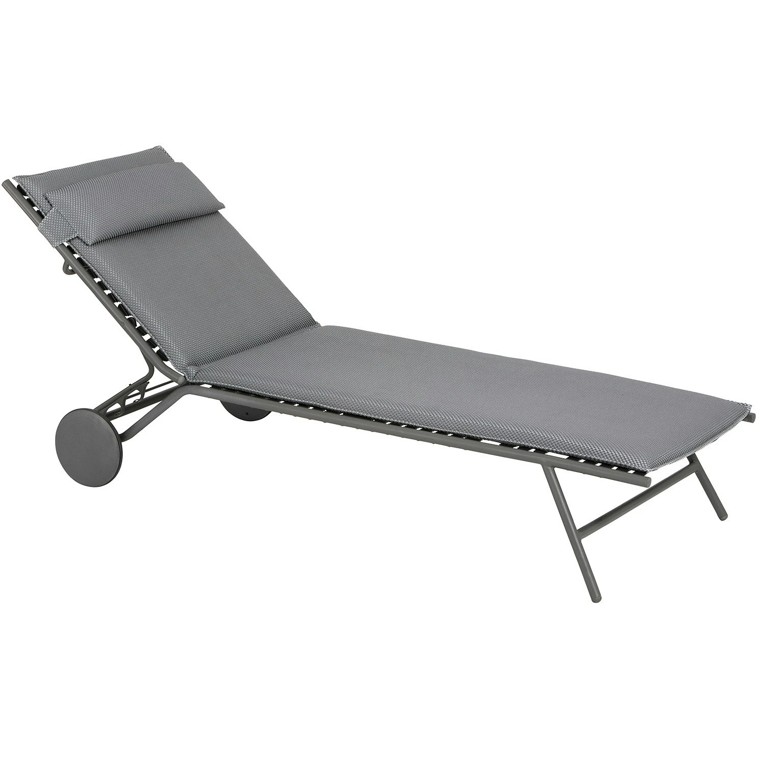 Lafuma Miami II BeComfort® Sonnenliege, Silber