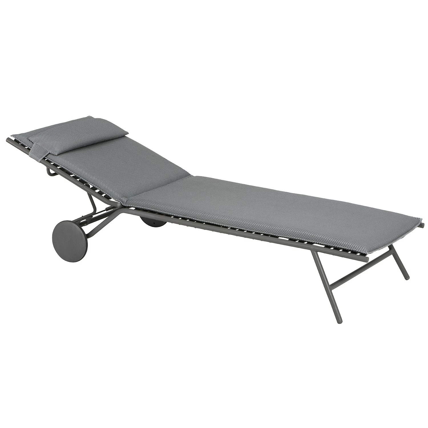 Lafuma Miami II BeComfort® Sonnenliege, Silber – Bild 3