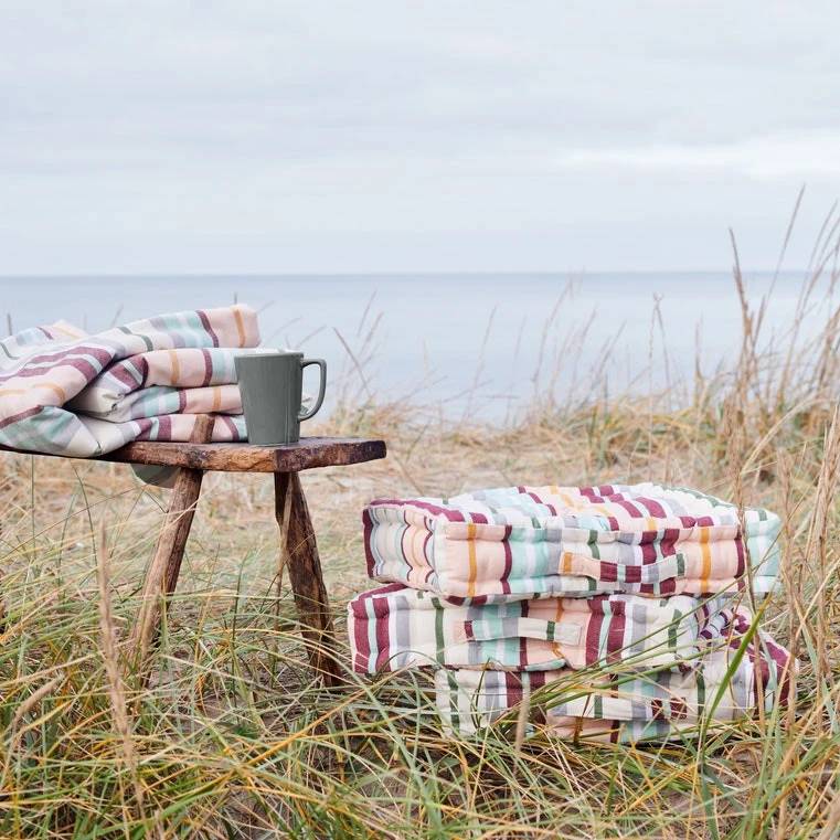 Outdoor Check Quilted Plaid 130x180 Cm Multi – Bild 4