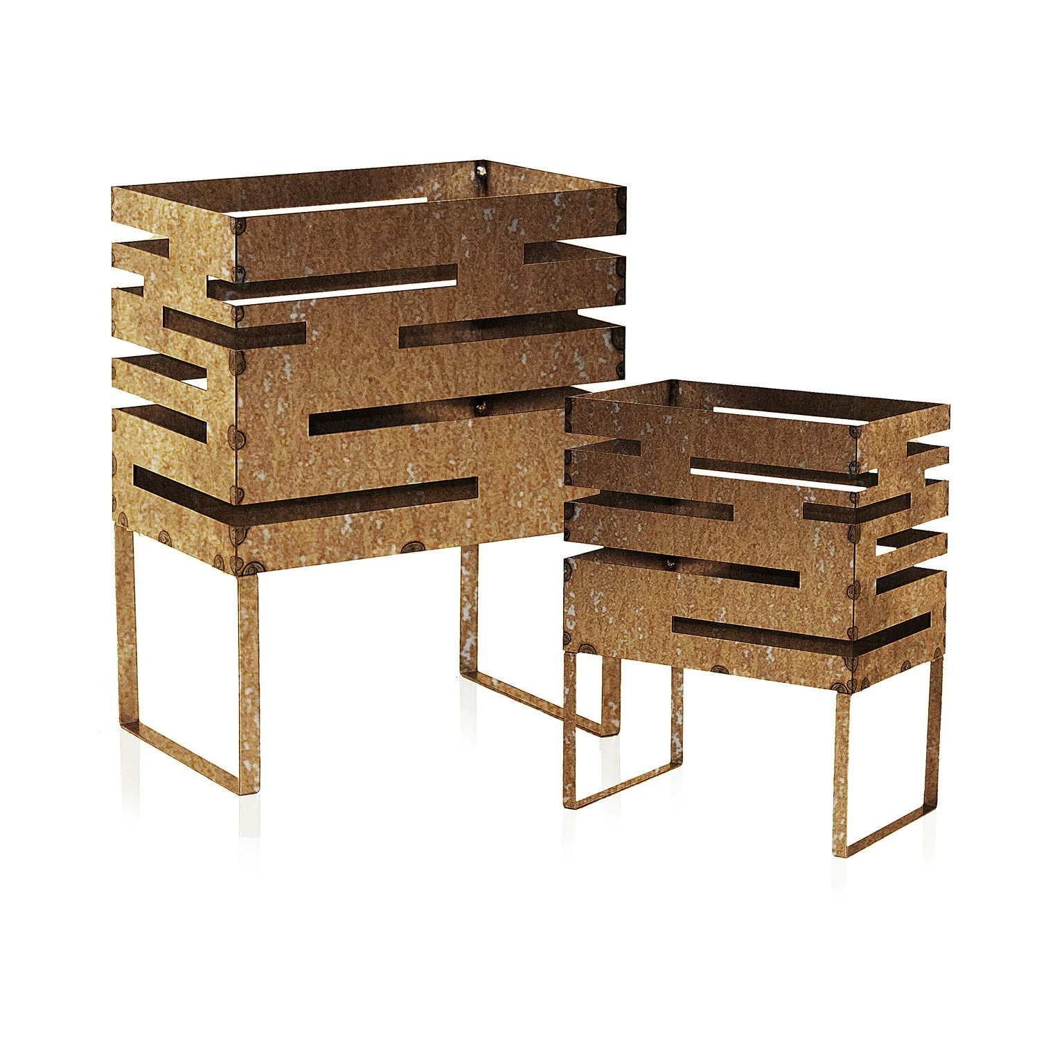 Röshults Urban 50 Fire Basket, Untreated Steel – Bild 2