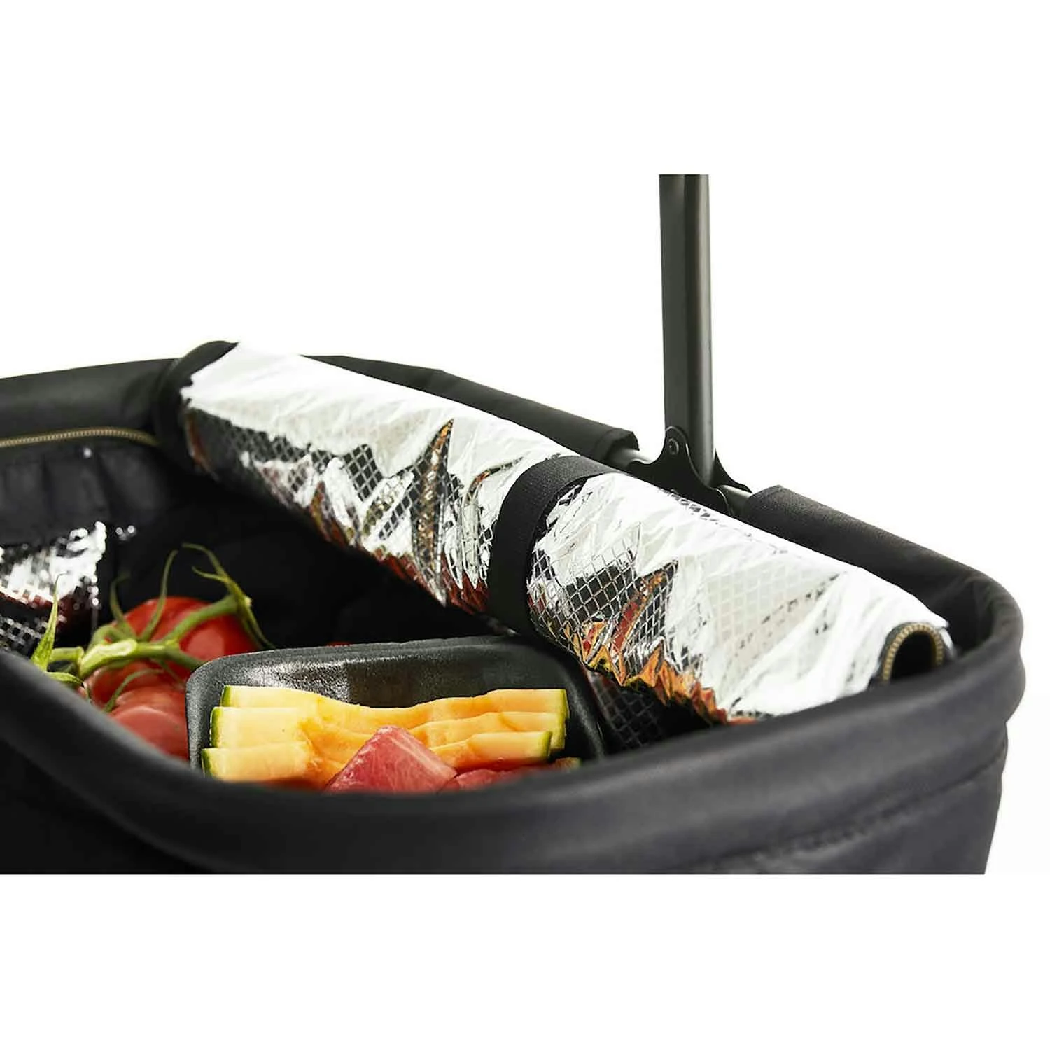 Sagaform City Kühlkorb, 26 L/ Schwarz/Gold – Bild 2